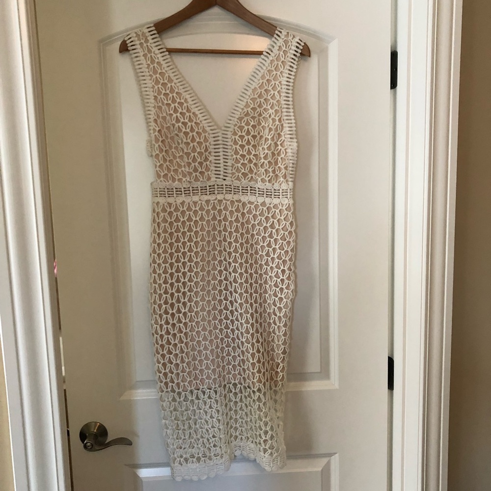 white dress